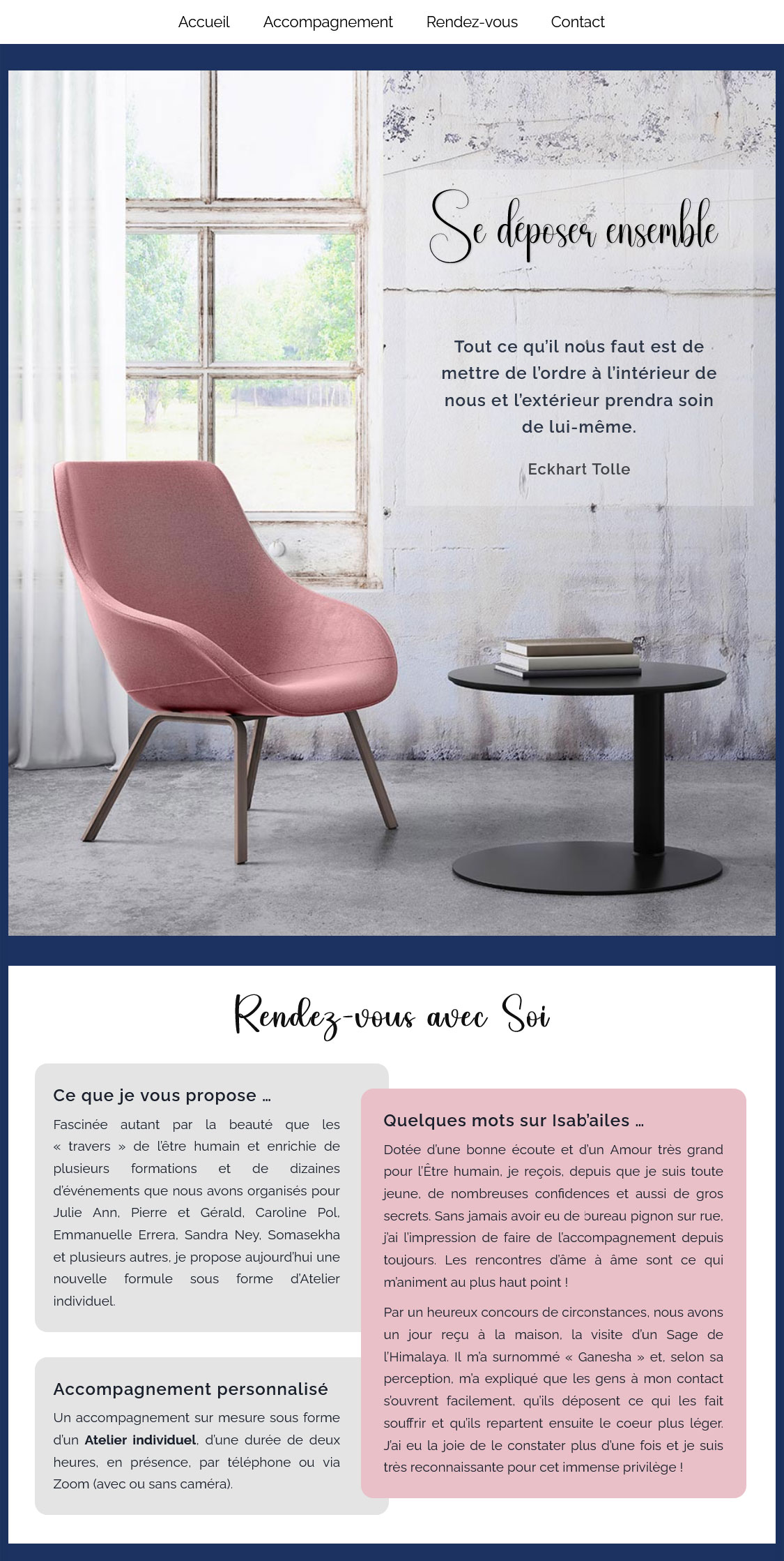 Se déposer ensemble